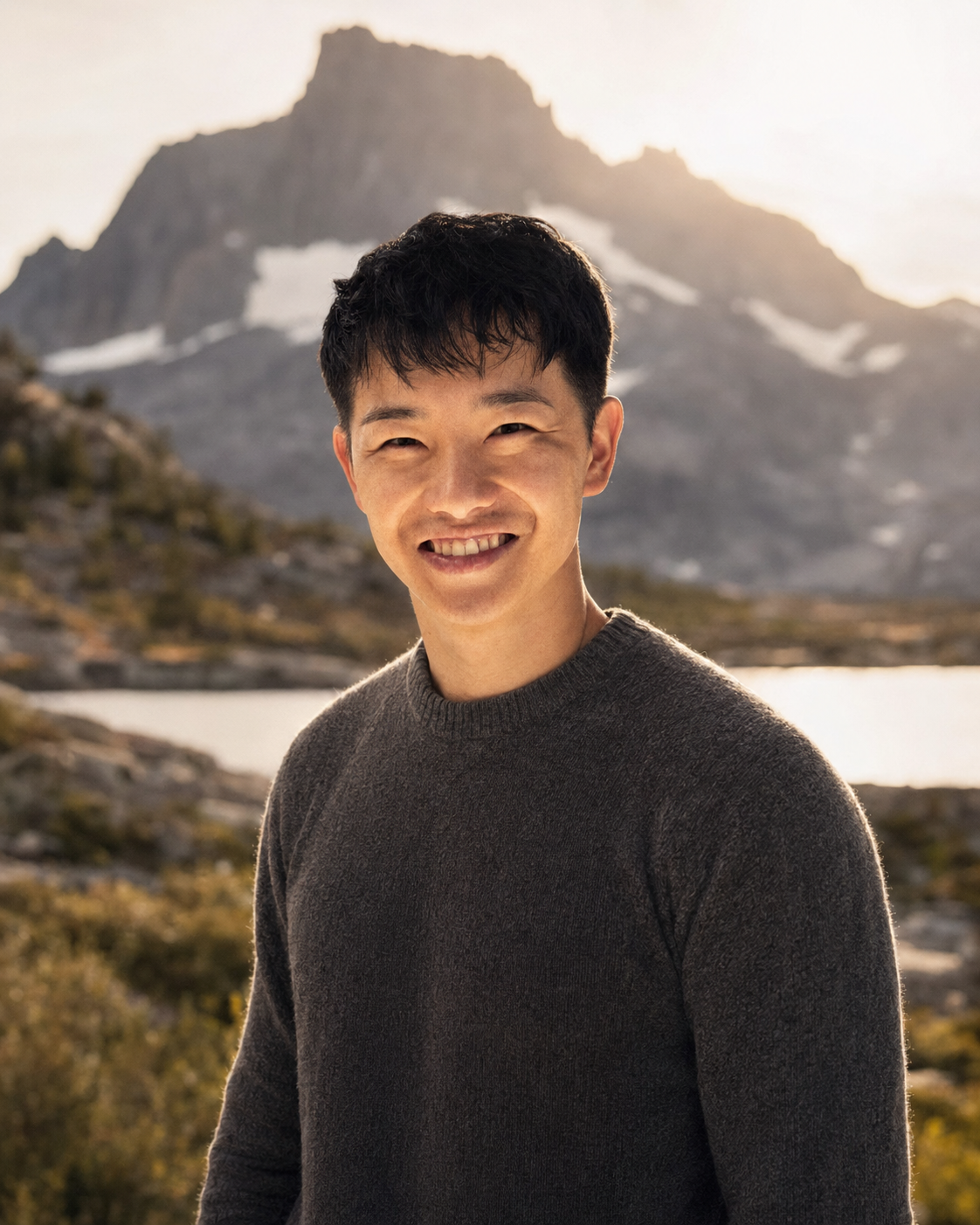 Ken Ohyama, founder of Skagway Succession, in the Sierra Nevada